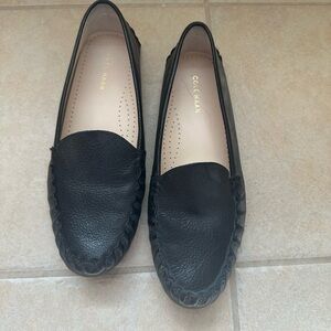Cole Haan Women's Classic Black Leather Loafers